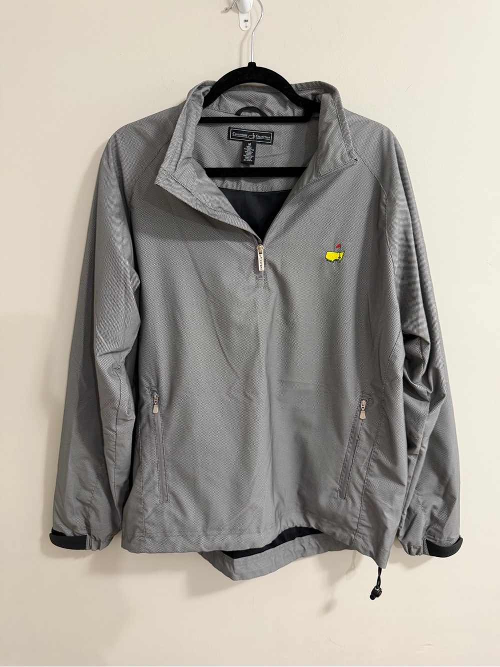 Masters Gray Lightweight Pullover Jacket